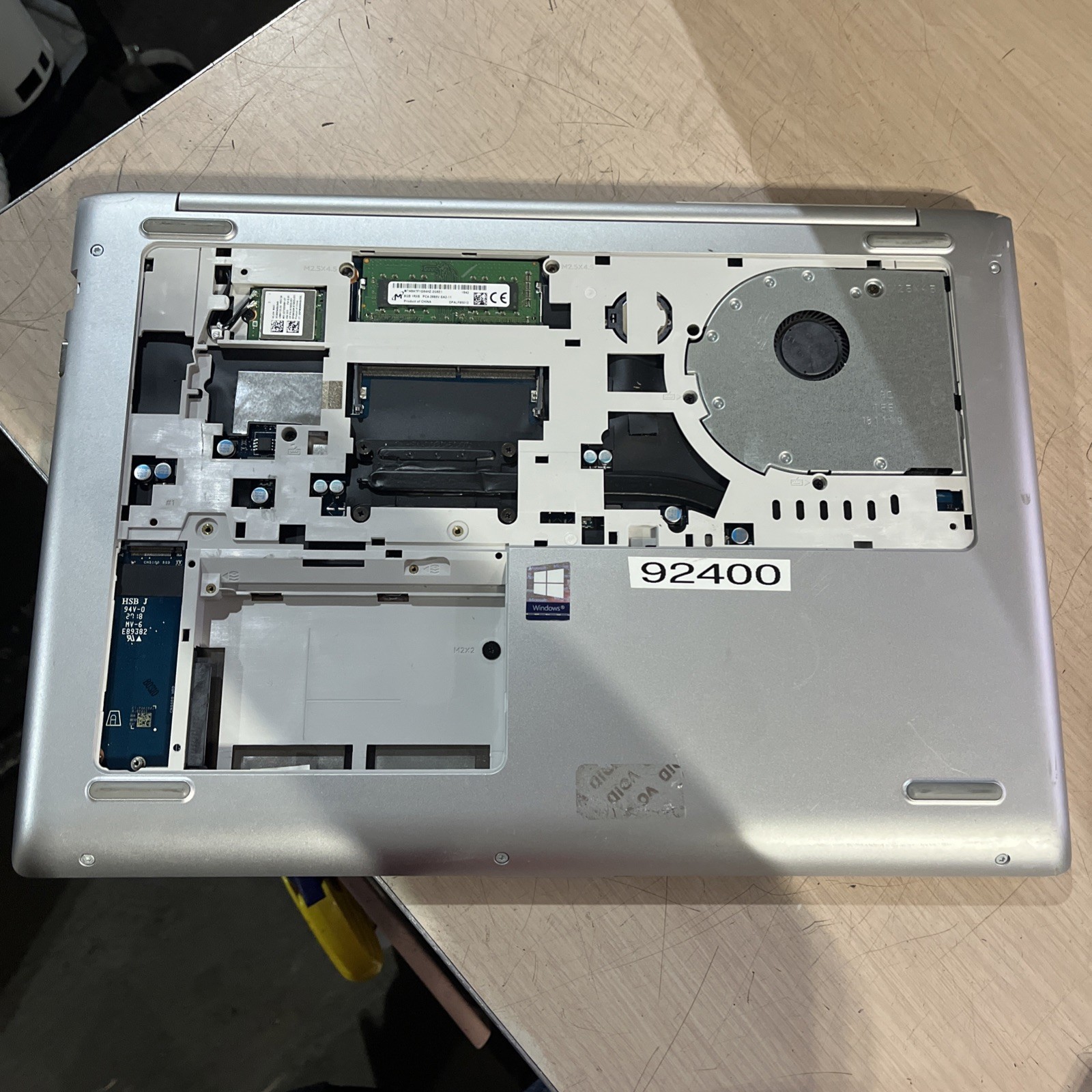HP PROBOOK 455 G5 AMD A10-9620P RADEON 8GB RAM NO HD