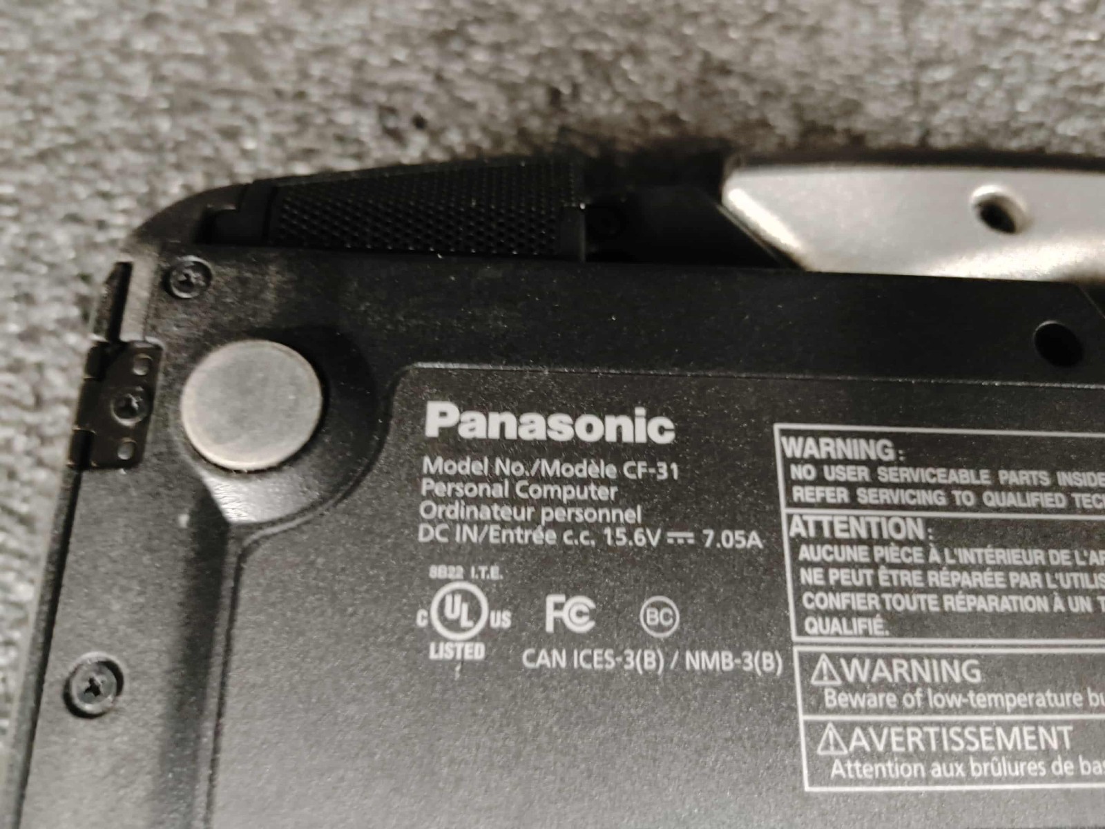 Lot 5 Panasonic Toughbook CF-31 MK5 i5-5300U 2.3Ghz 8GB Ram 4G LTE GPS NO HDD/PS