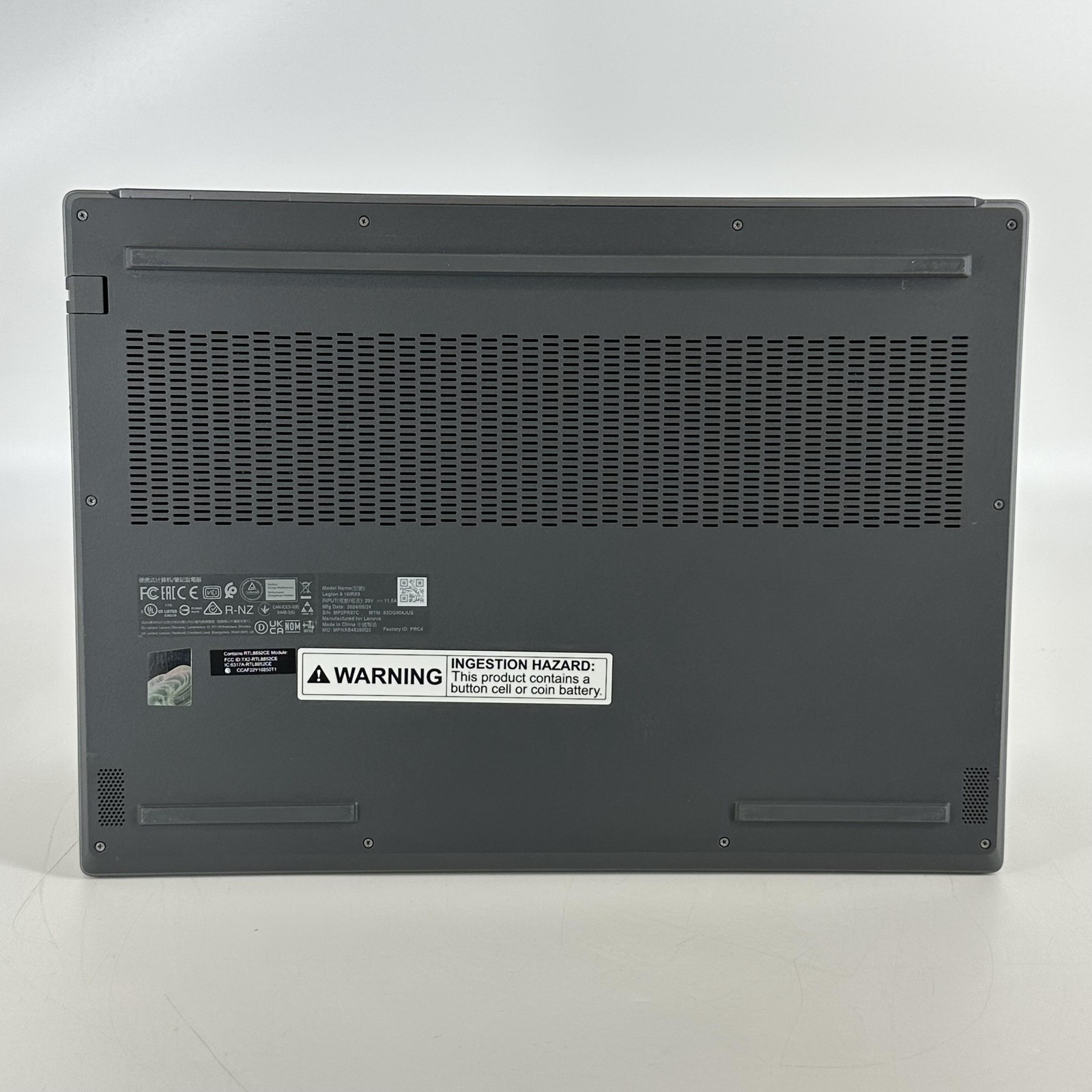 Lenovo Legion 5i 16 165Hz QHD+ i9-14900HX 32GB 1TB SSD RTX 4060 – GPU ISSUE