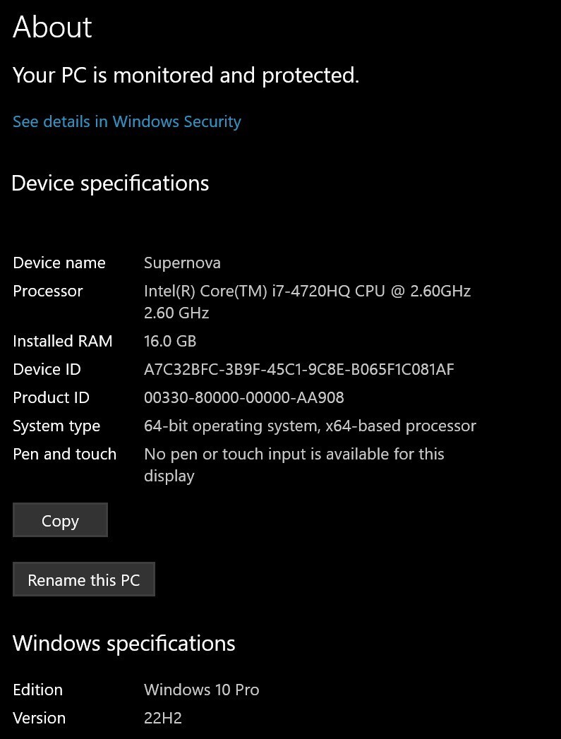 Acer Aspire V Nitro Black VN7-591 i7-4720HQ 4k UHD 16GB 256GB 1TB 960M Win10 Pro