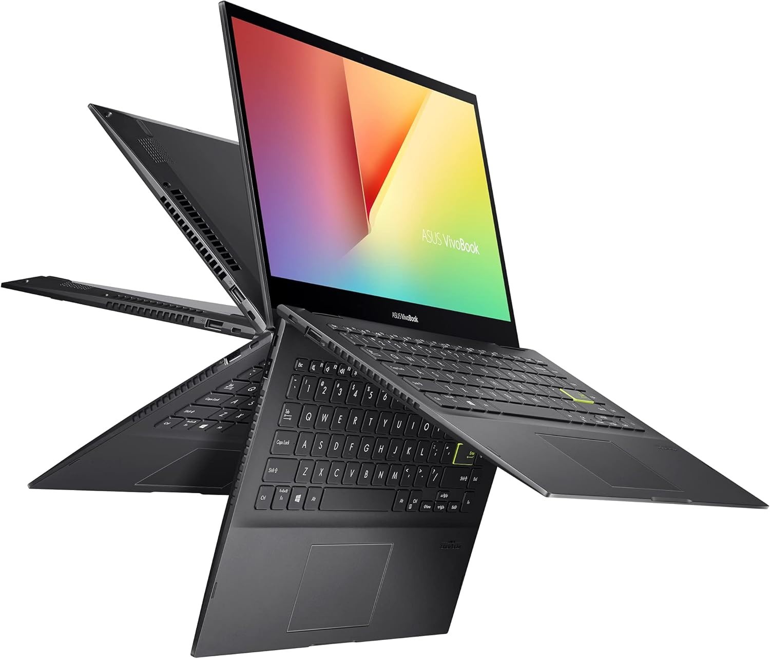 ASUS VivoBook Flip TP470E 2-in-1 Laptop, 14″ Touch Screen, Intel i3-1115G4