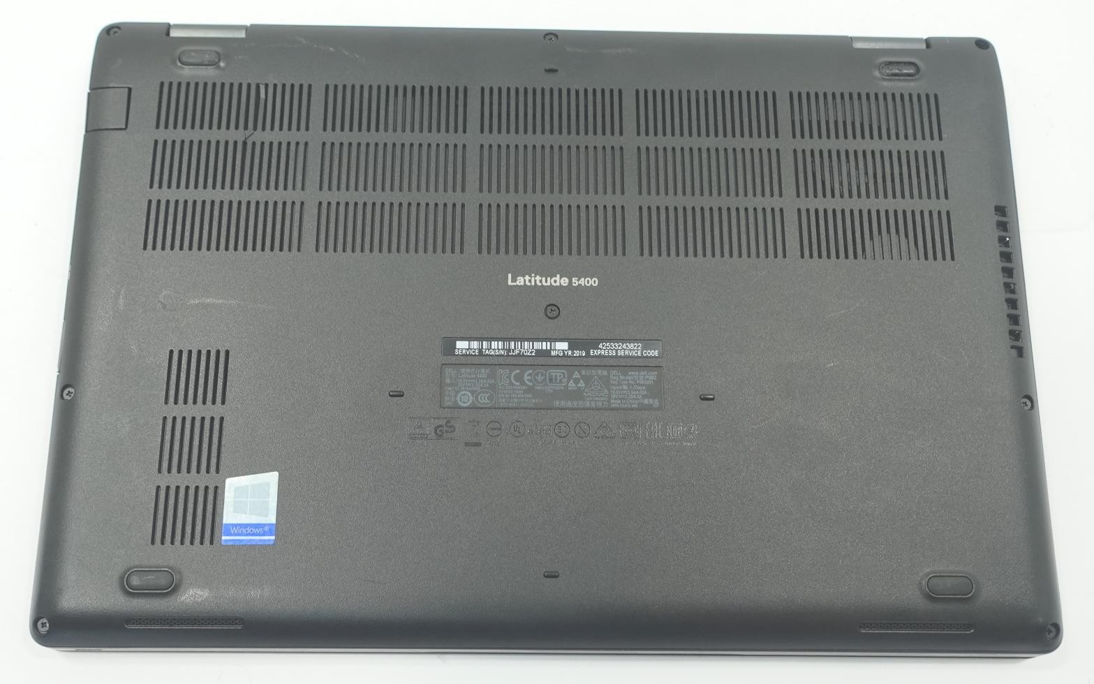 Dell Latitude 5400 14″ Core I7-8665U 1.90GHz 16GB 256GB SSD Laptop