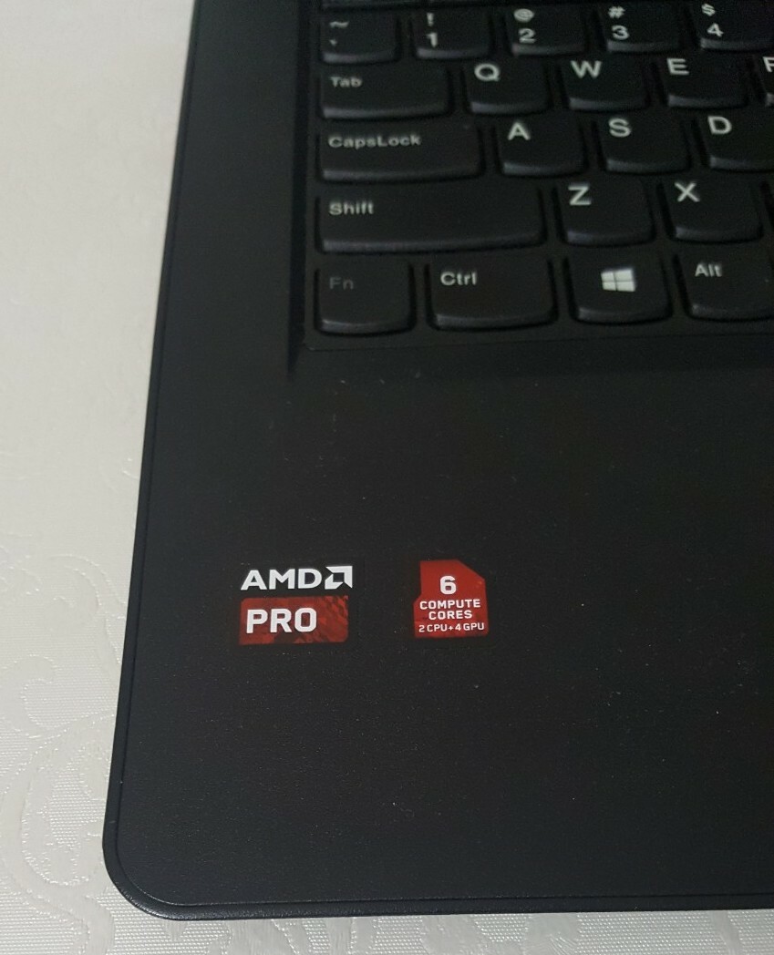 Excellent Lenovo ThinkPad E475 14″ A6-9500B 2.3GHz 4GB 256GB Ssd Win 10 Pro