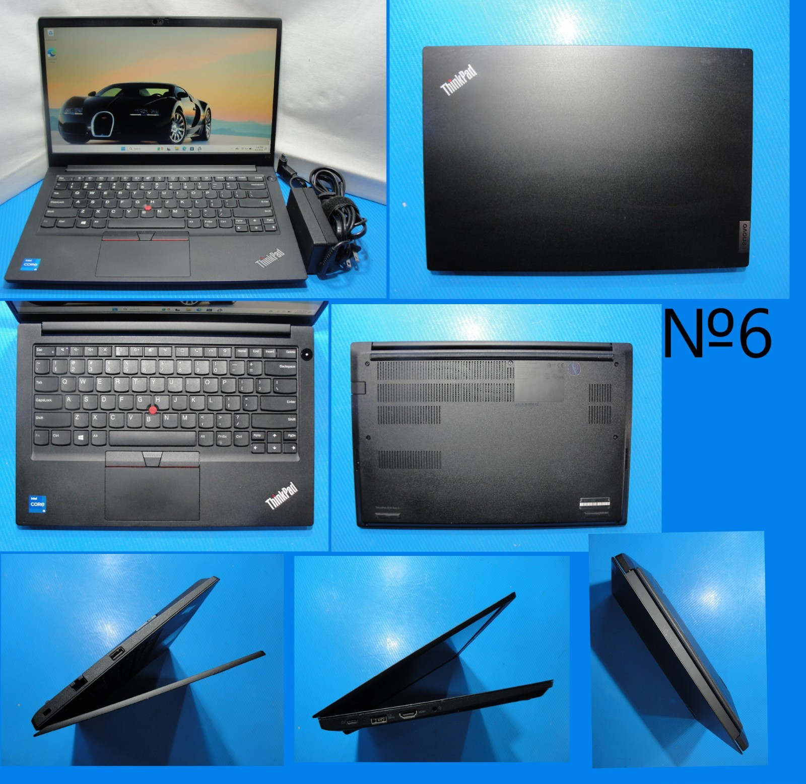 Lenovo ThinkPad E14 Gen 2 14”FHD Intel Core i5-1135G7 2.4GHz 16GB SSD Reset512GB