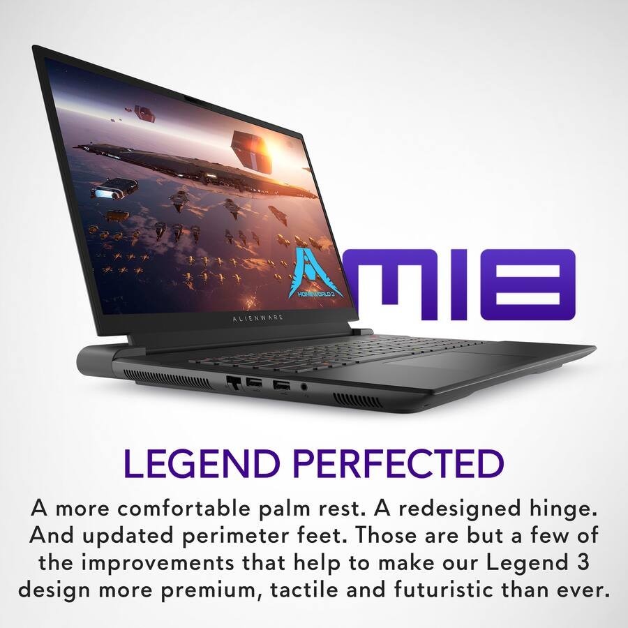 Alienware – m18 18″ 480Hz Gaming Laptop FHD+ – AMD Ryzen 9 7000 Series with 32GB