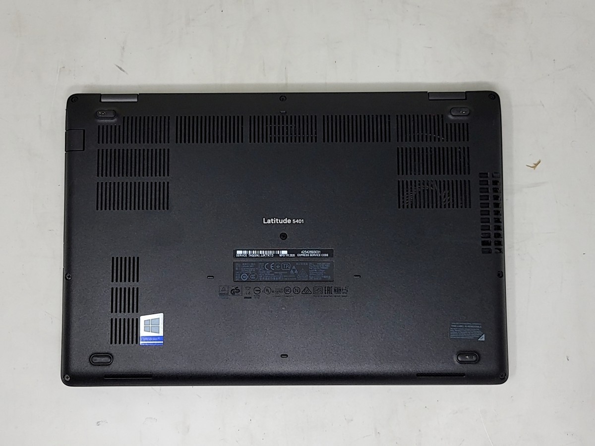 DELL LATITUDE 5401 Laptop Core I5-9300H 8GB 256GB SEE NOTES