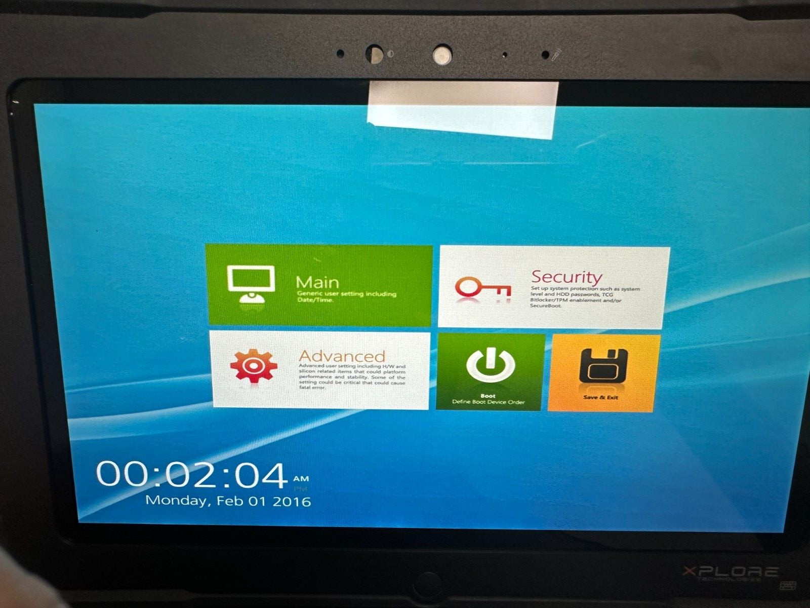Xplore Bobcat ix101b1 10.1″ Intel Atom CPU E3845 128GB SSD 4GB RAM No OS, No BT