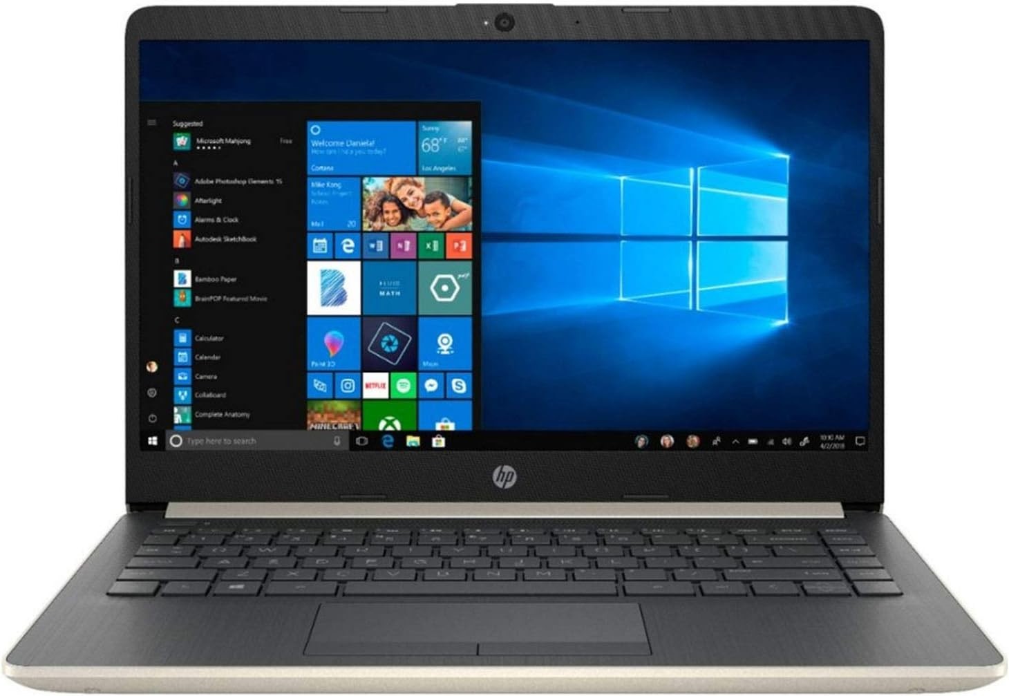 HP Notebook – 14-dq0011dx 14″ Intel Core i3-8145U 8GB RAM 128GB SSD