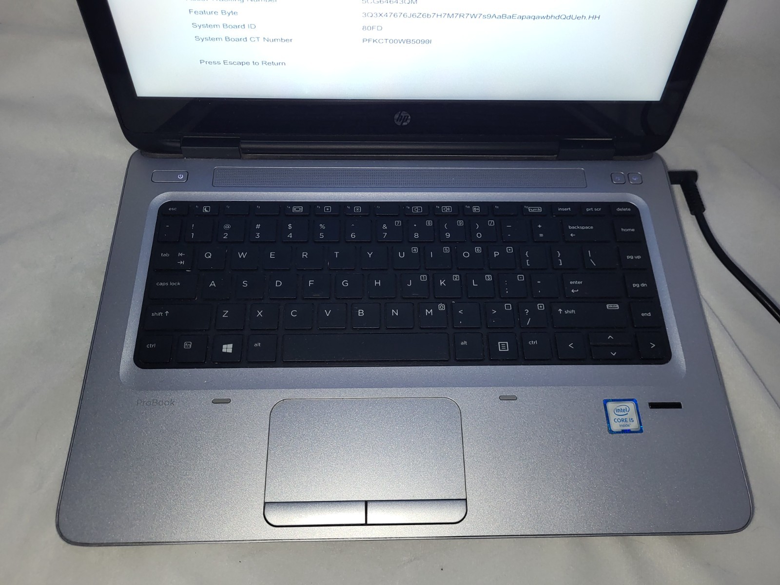 ProBook 640 G2 14″ Laptop Intel Core i5 2.3- 8GB RAM -No Hard Drive