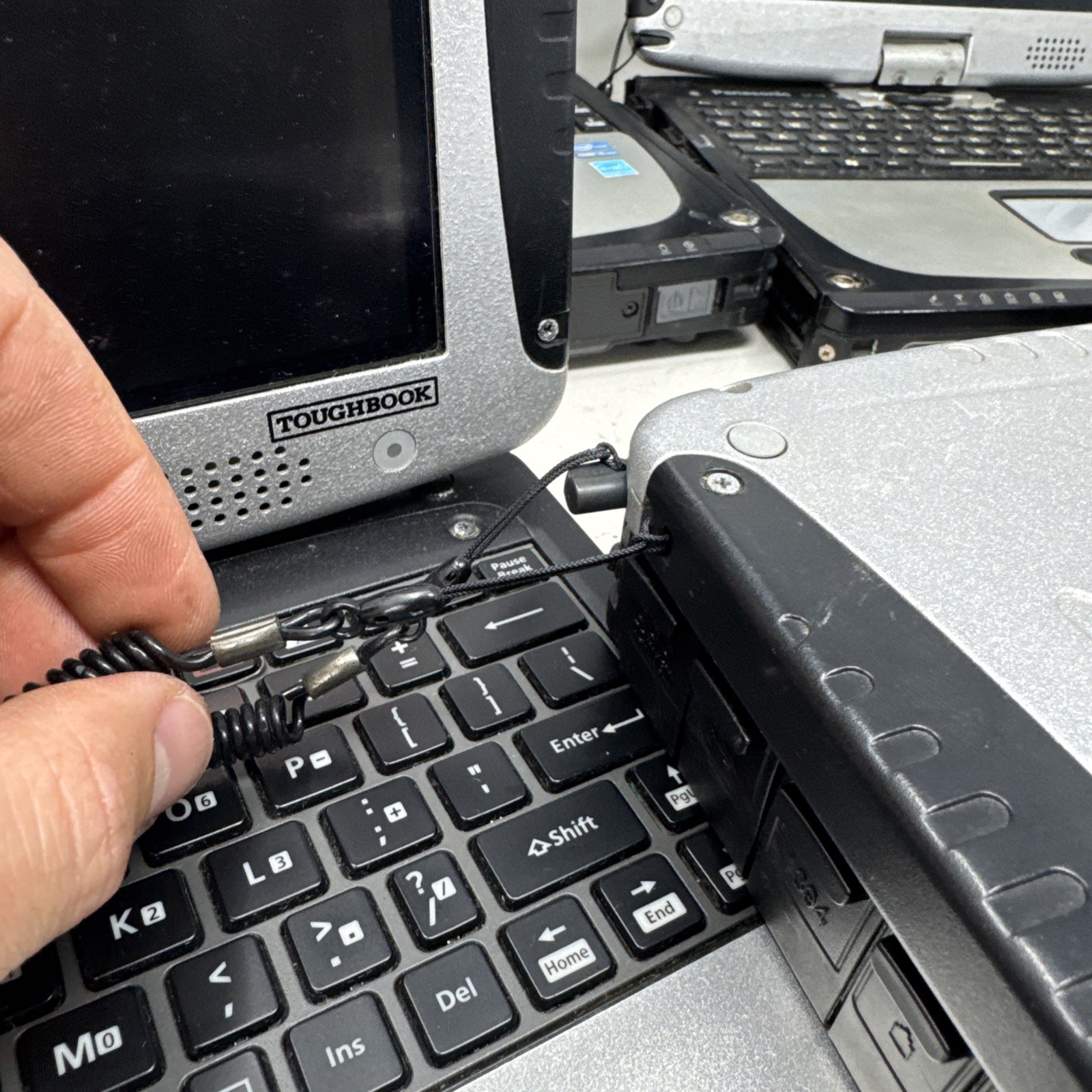 Lot of 5 Panasonic Toughbook CF-19 – UNTESTED- For Parts Unit AS IS
