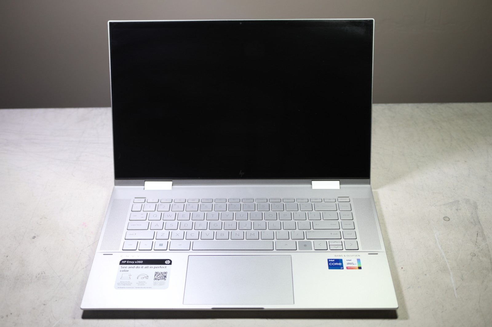 HP ENVY x360 15 11th Gen Intel Core i7-1195G7 2.90GHz-16GB RAM-512GB NVMe-NO OS