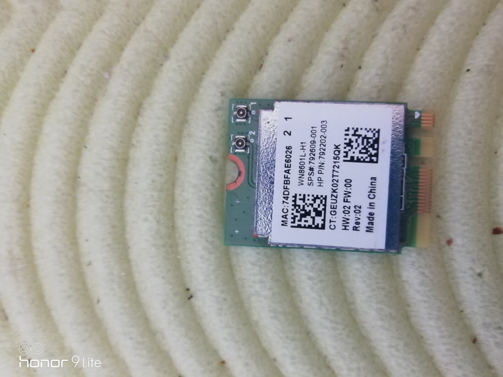 realteck rtl8188ee 2.4G/5GH Wireless Wi-Fi Card