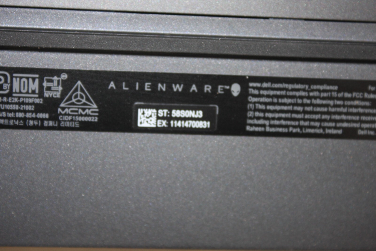 Alienware M15 Ryzen Edition R5 1TB SSD/16GB AMD Ryzen 9 Nvidia Geforce RTX3070