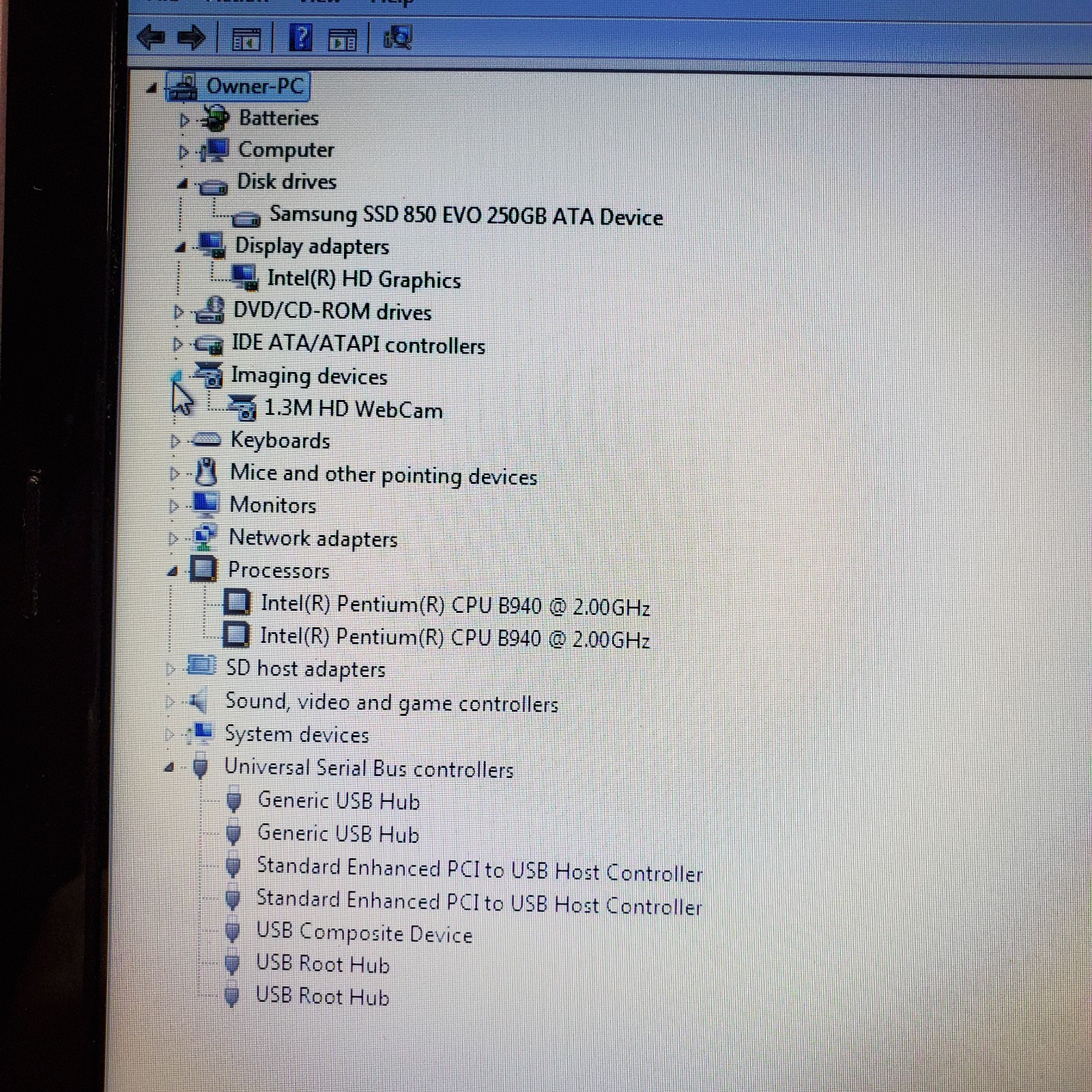 Acer Aspire 5750Z-4835 /Pentium B940 2.0GHz/8G Ram/250G SSD/Win7H