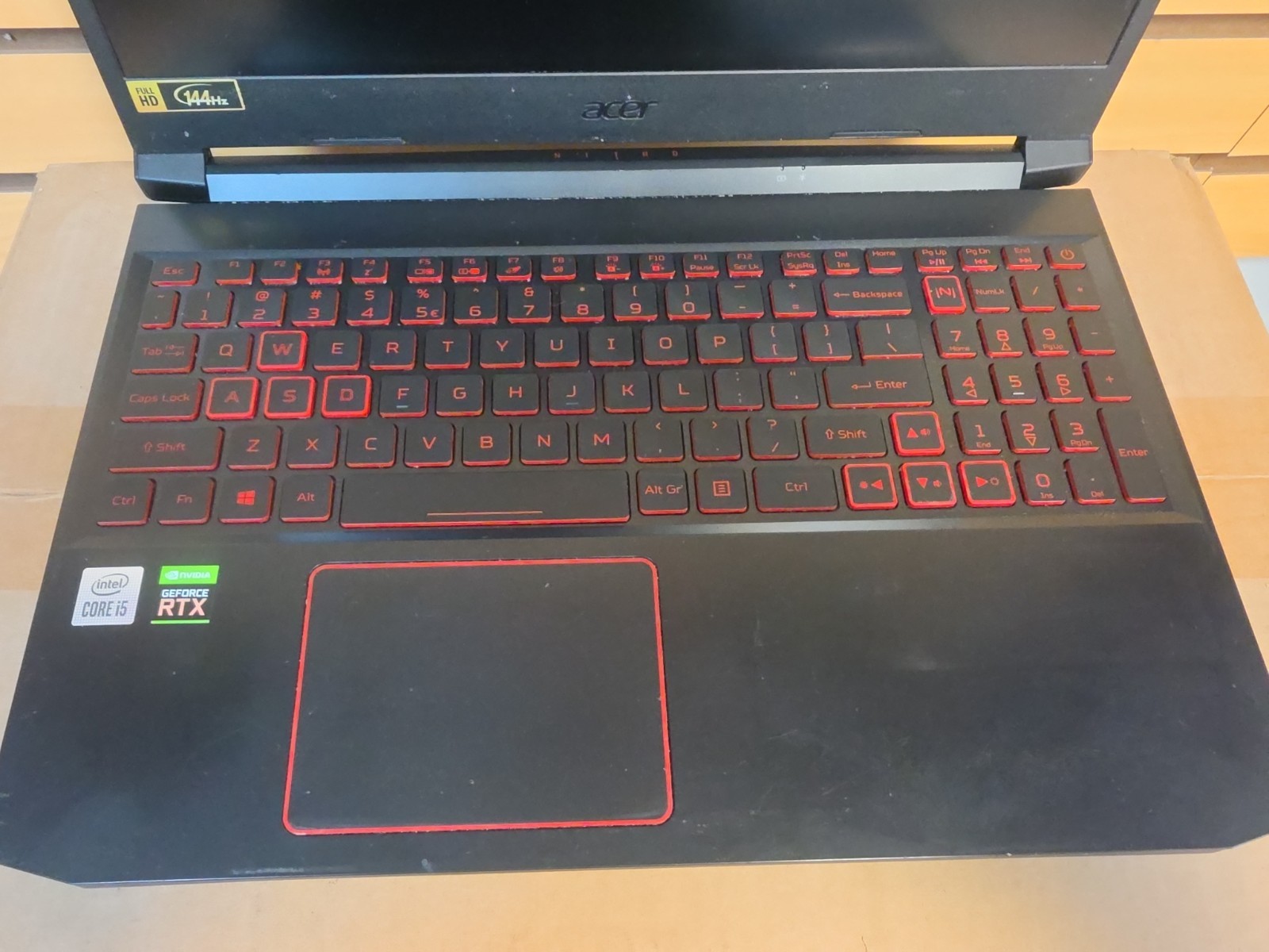 Acer Nitro 5 Gaming laptop RTX 3050 Intel i5 10300h 144hz screen – PARTS /REPAIR
