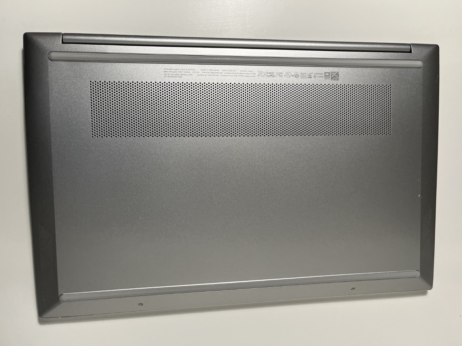 HP Pavilion Laptop Model 15-eg3053cl – Intel i5 – Iris Xe – No SSD- Water Damage