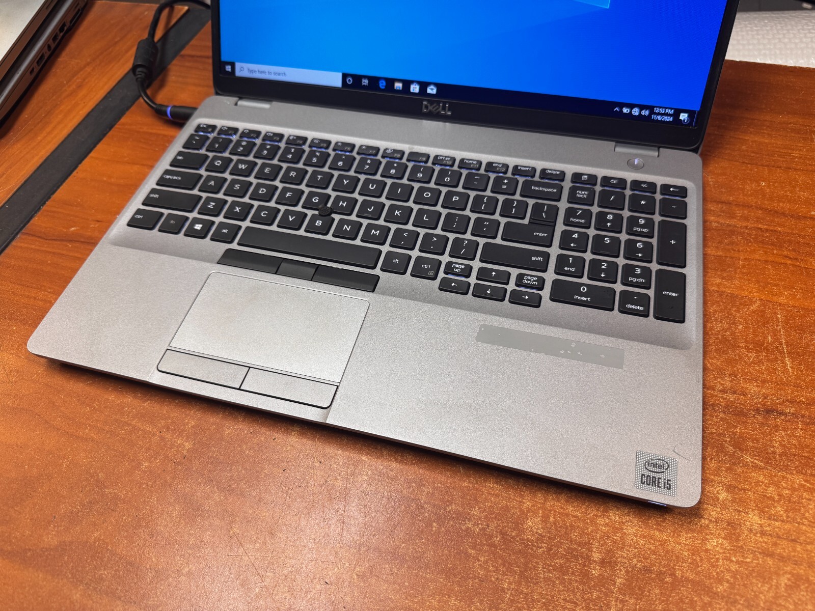 Dell Latitude 5511 15.6″ Intel i5-10300H @ 2.5GHz 8GB RAM 256GB SSD Win10 Pro