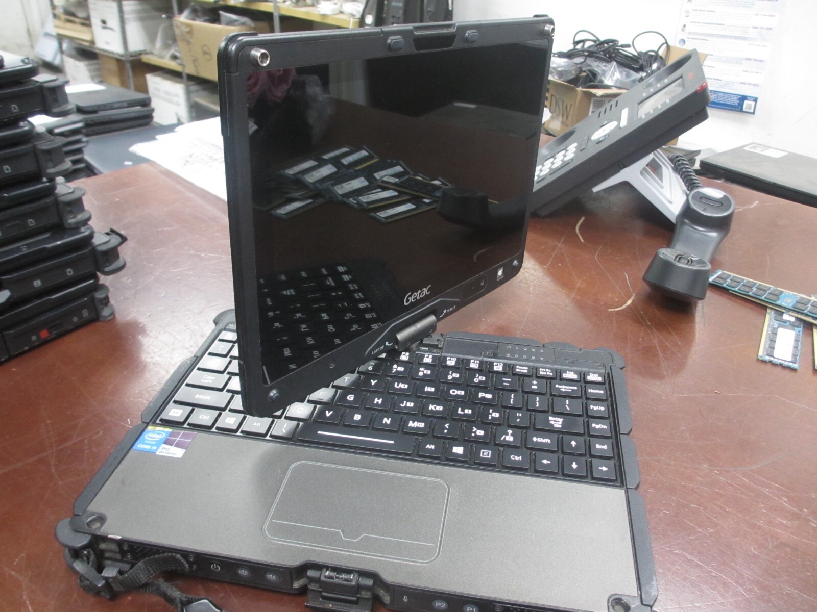 Getac V110 G2 i5 5200U 2.20GHZ 4GB WCam Laptop[NO HDD/CADDY/OS/AC]+Pen @@@#