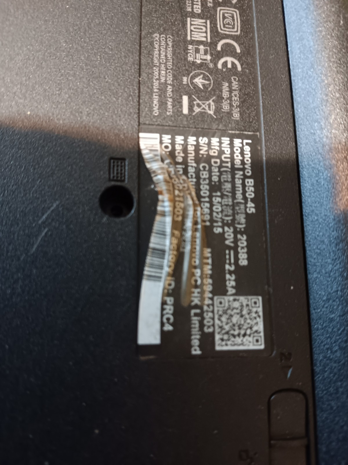 Lenovo G50 15.6in. No Hd, AMD A Series Quad-Core, 2GHz, 8GB) Notebook/Laptop –