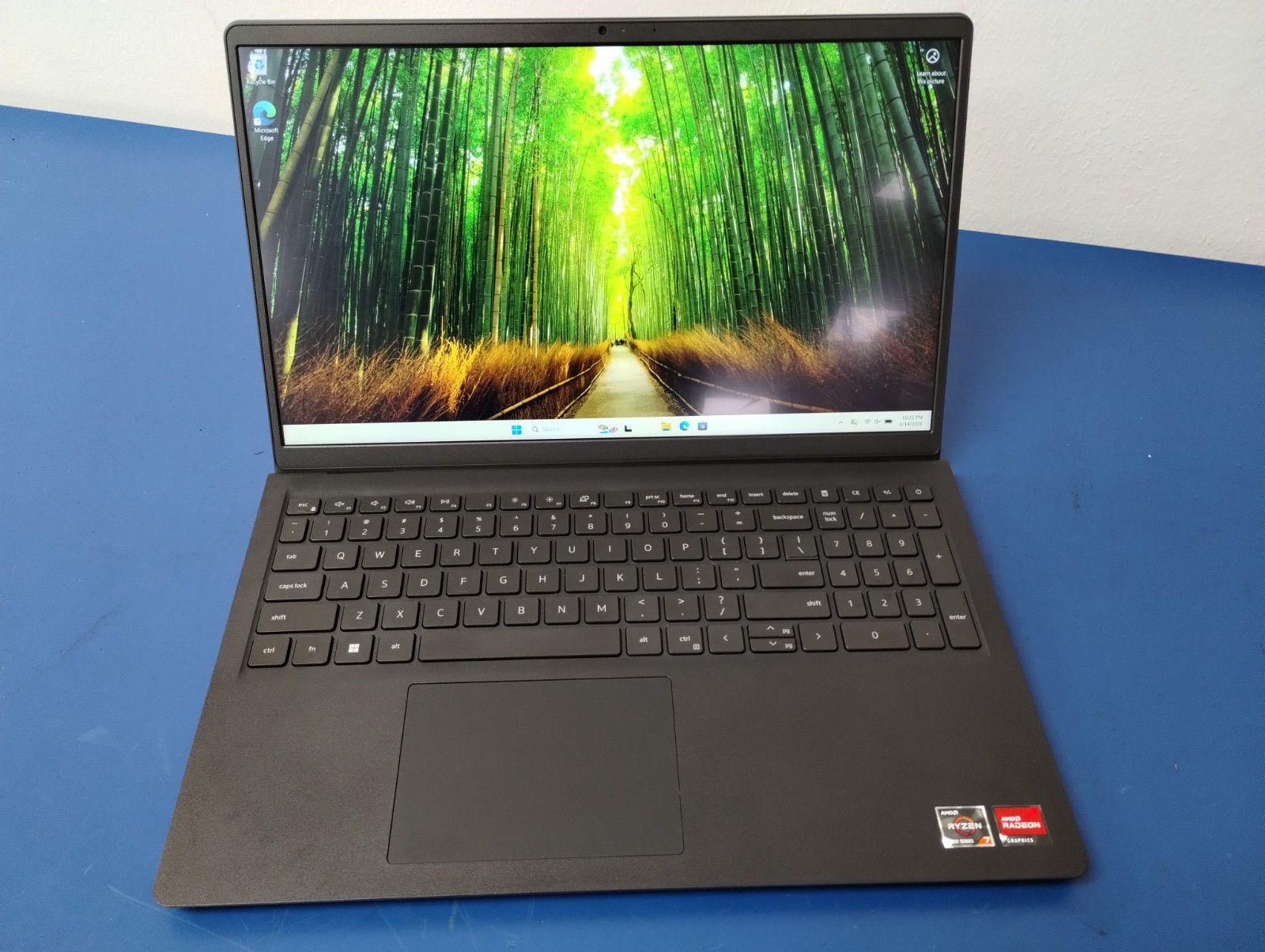 DELL 15 DC15255 G8MK9, AMD Ryzen 7 7730U, 2.00 GHz, 16 GB RAM, 512 GB NVMe SSD