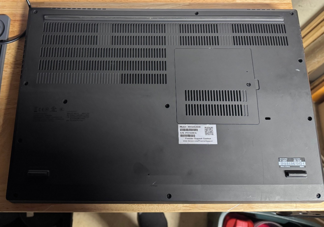 Lenovo ThinkPad P17 Gen 1 Laptop i7-10750H 2.6GHz 16GB 256GB SSD 17″ W11 T1000