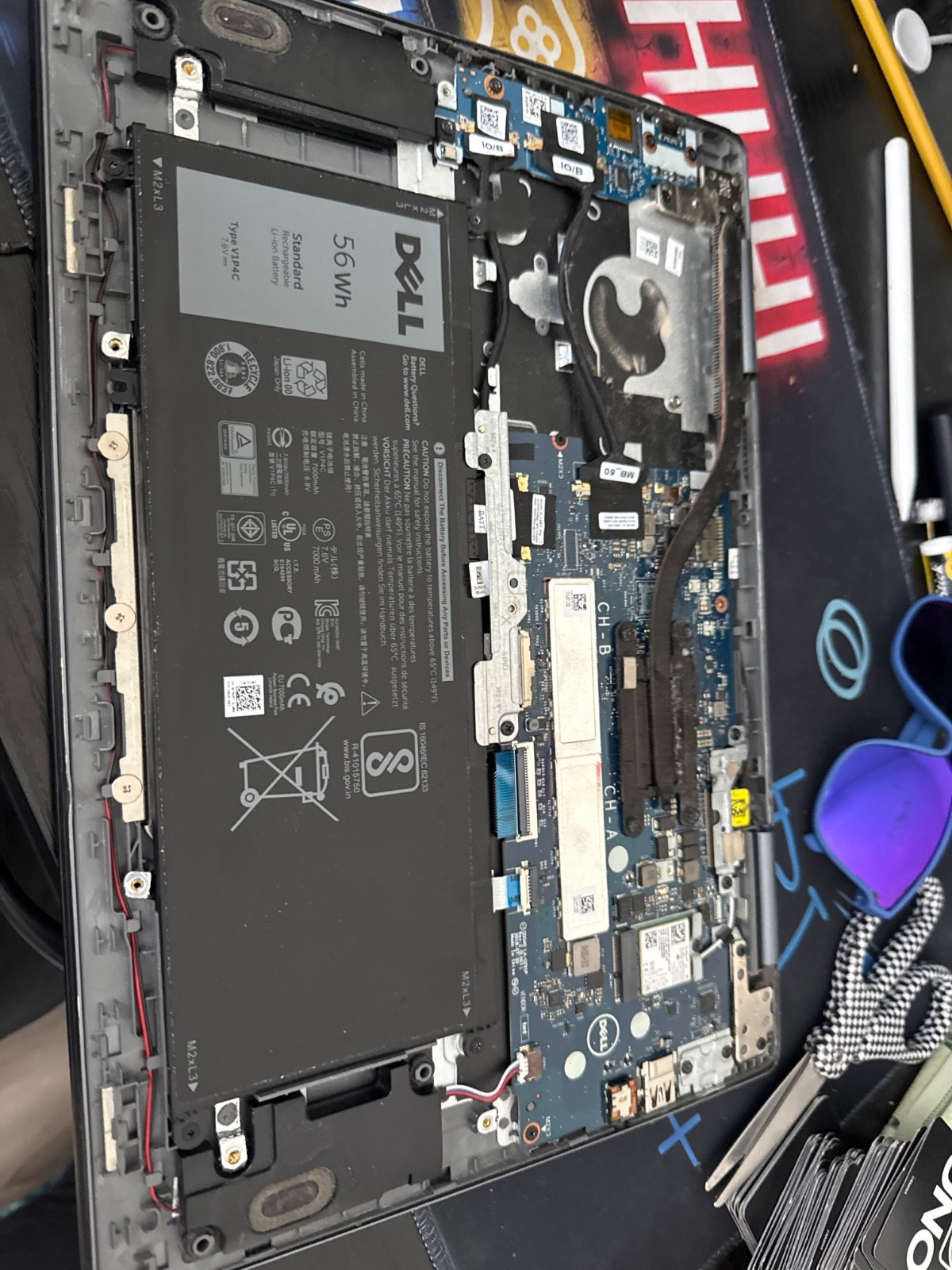 dell inspiron chromebook / tested not working / parts only