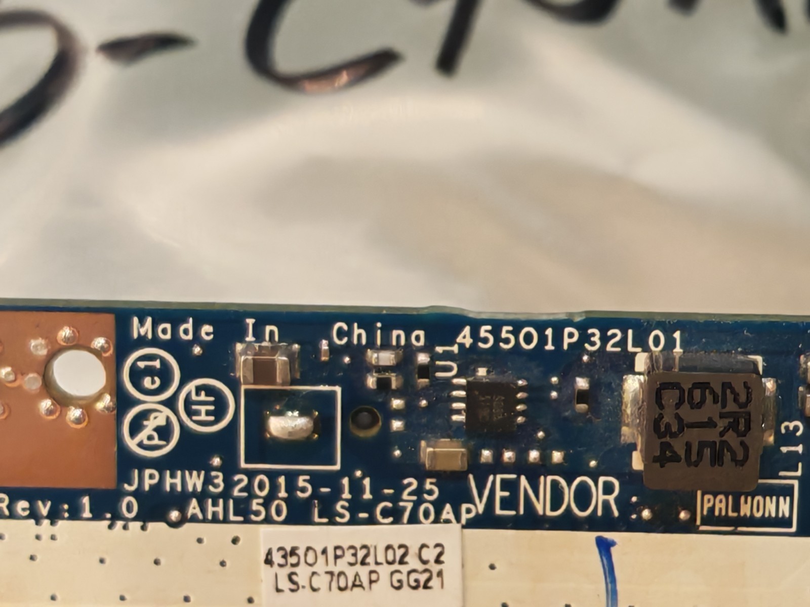 HP 15-AY 15-AC 255 G5 15-AF 2550 255 G4 SSD PORT CARD LS-C70AP