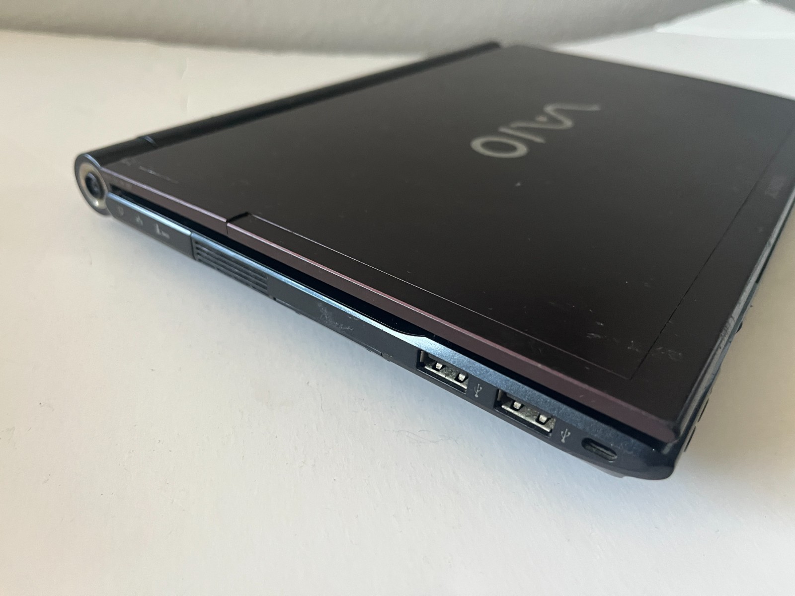 Sony Y2K Vaio Netbook Purple Laptop 100GB HDD 2GB RAM PCG 4M6P Windows 7