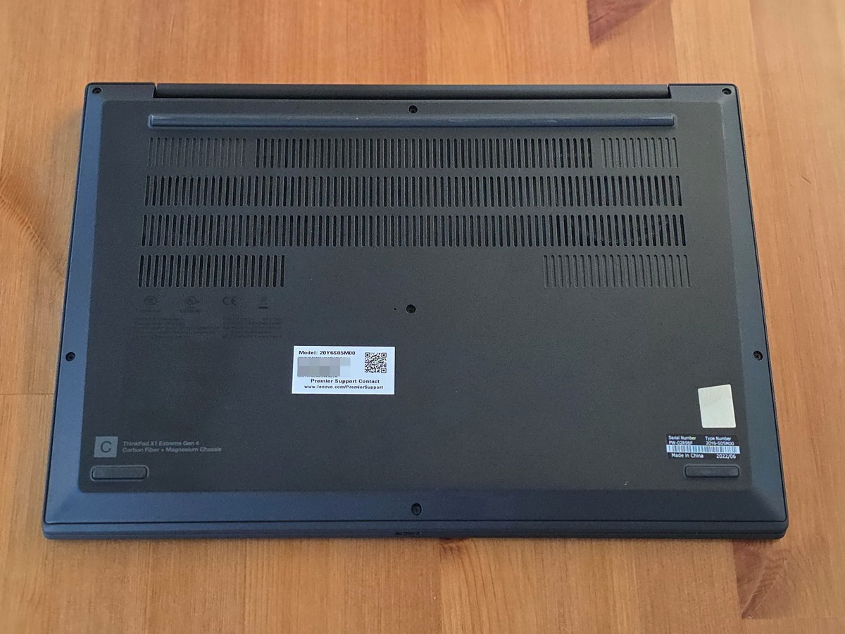 Lenovo ThinkPad X1 Extreme Gen 4 i7-11850H 16″ 4K 3840×2400 32GB NVIDIA RTX 3050