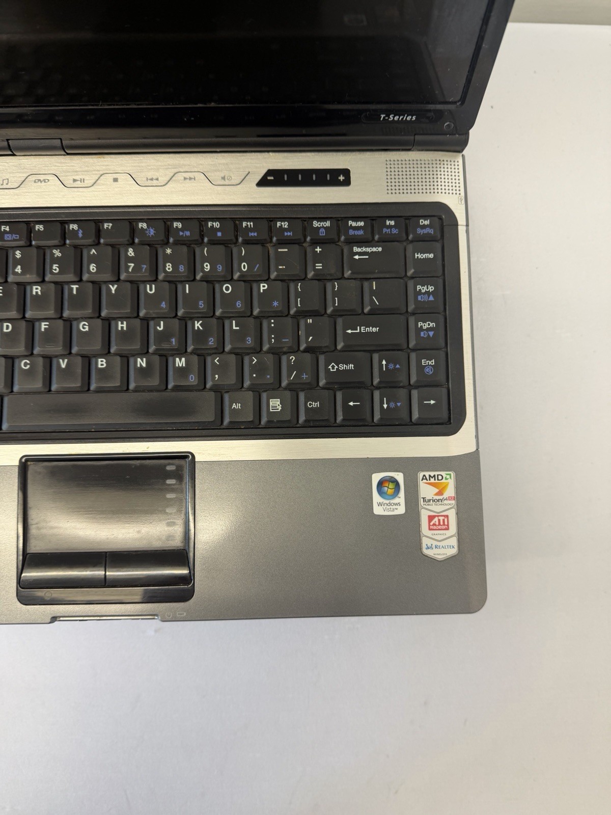 Gateway W350A Laptop – AMD Turion X2 TL-60 – RAM 3GB – Read Des