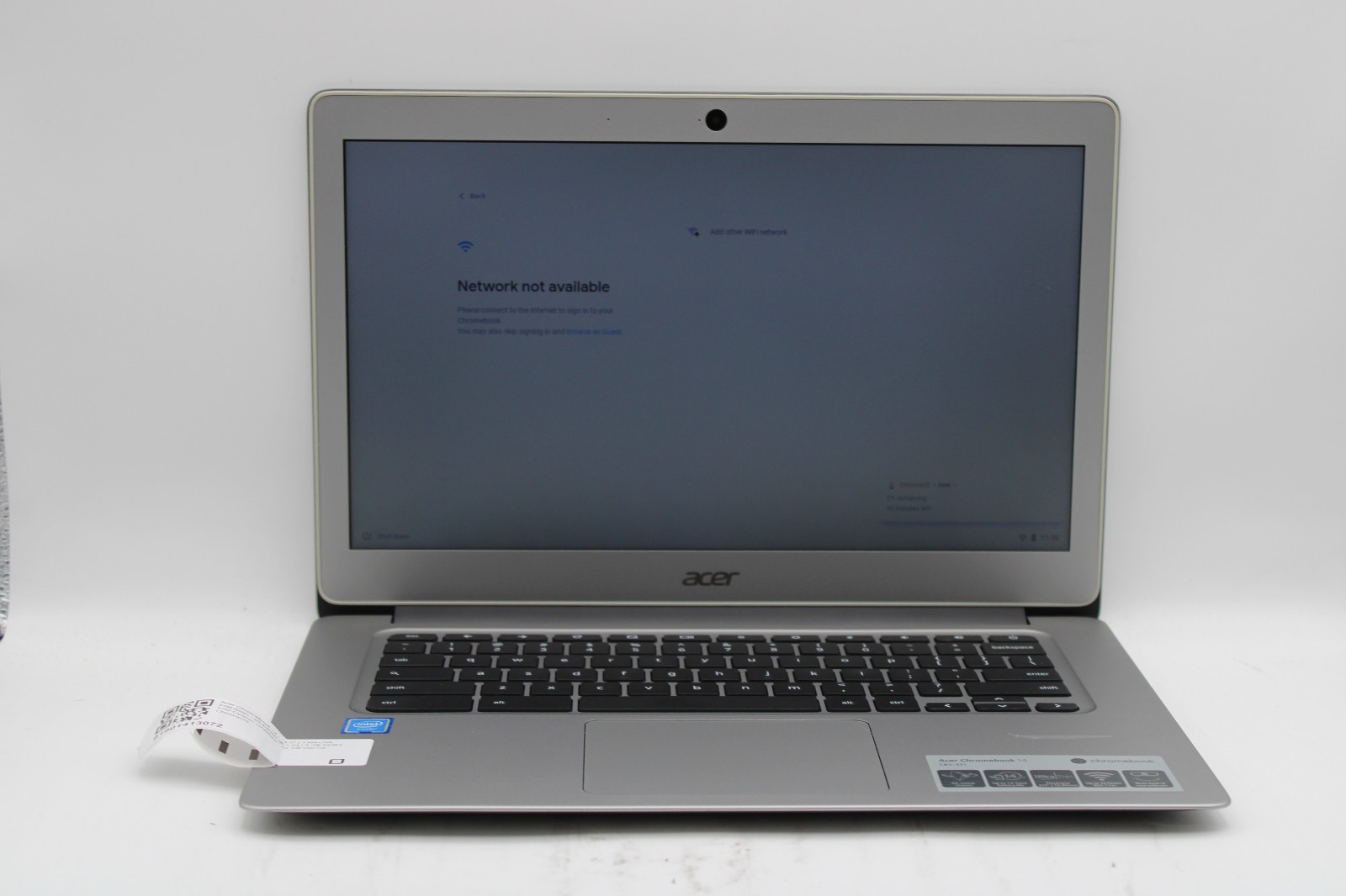 Acer Chromebook 14 N16P1 _ Atom x5-E8000 @ 1.04 _ 4GB / 32GB _ ChromeOS _ No AC