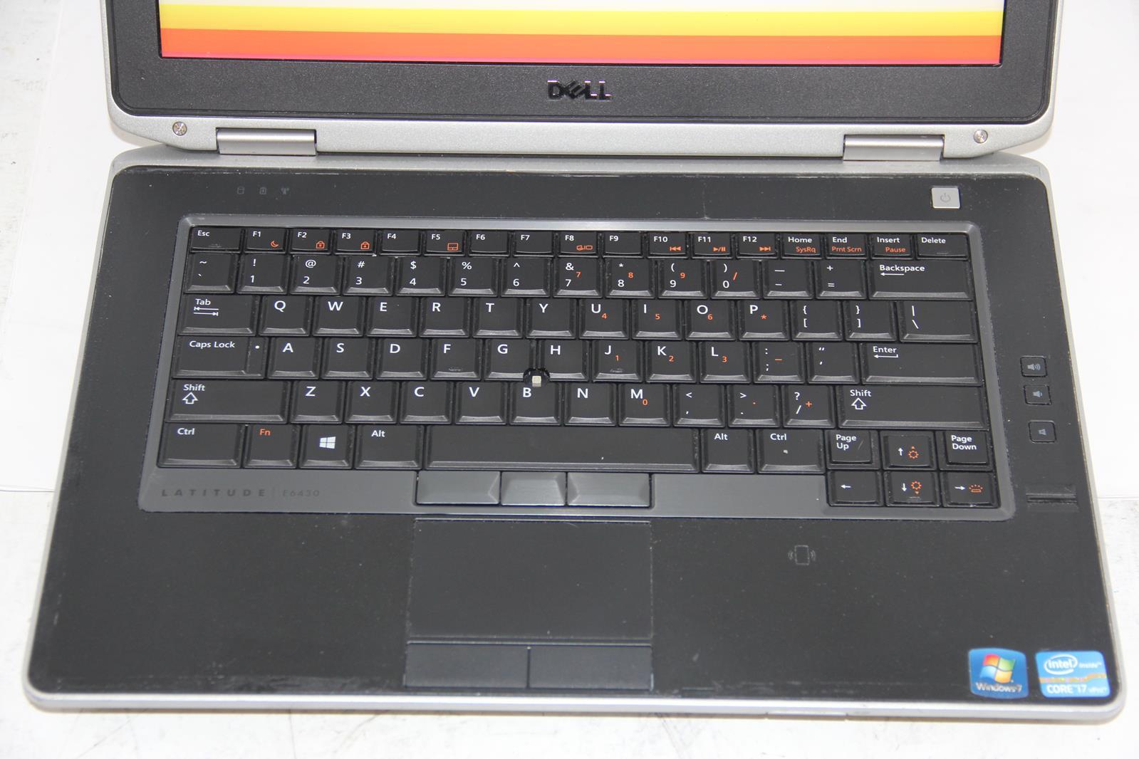 DELL LATITUDE E6430 Core i7 2.60GHz 8GB RAM DVD-RW No HDD 14″ Laptop