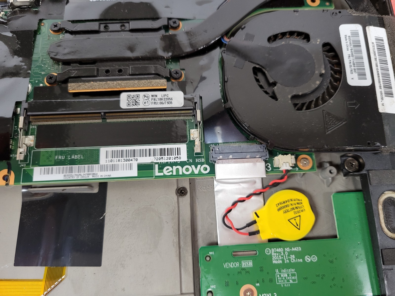 Lenovo ThinkPad T460S i5-6300U 4GB RAM *AS IS/BIOS* (NO SSD/OS/BATT) | LP513