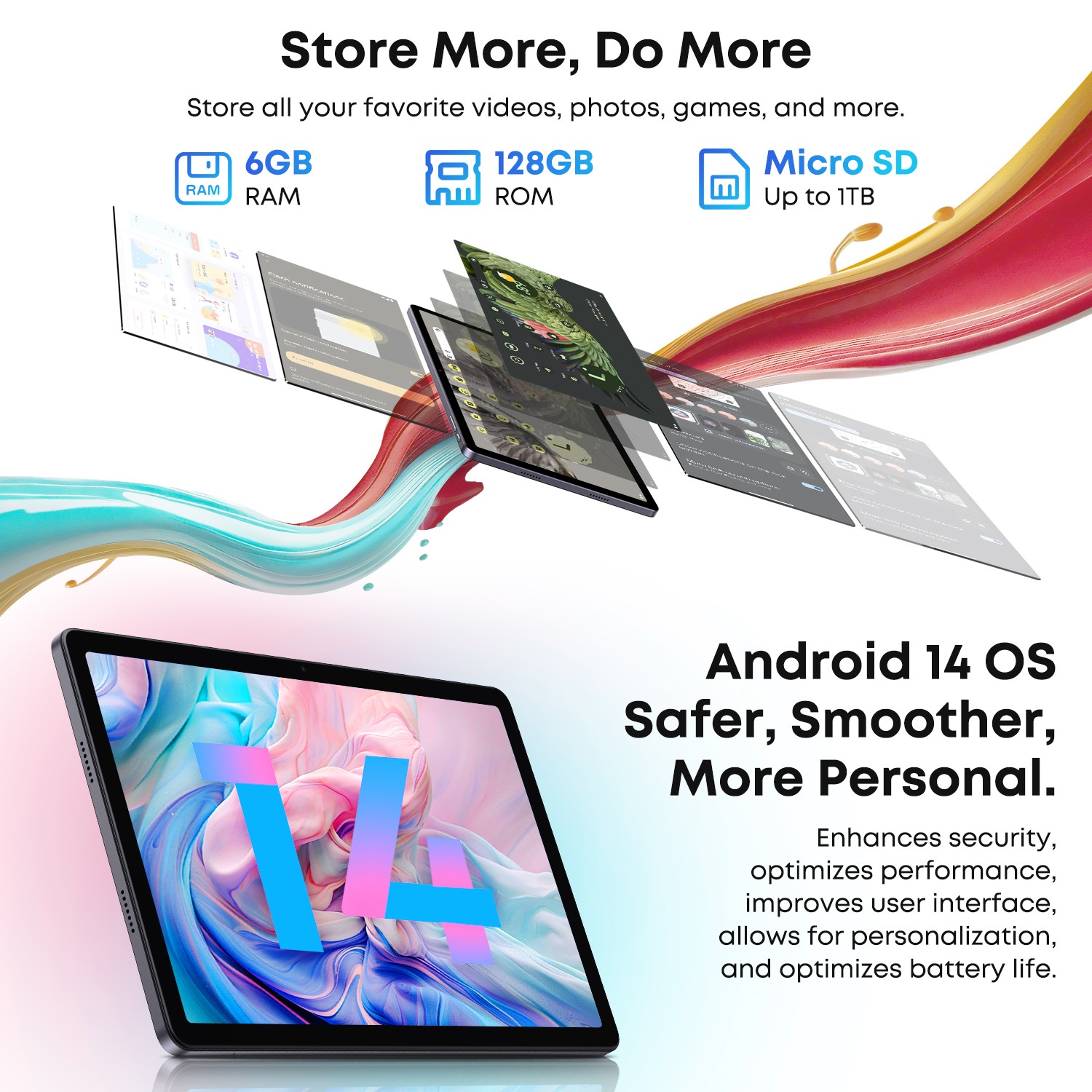 CHUWI Hipad 11 Android 14 10.95in FHD T616 6gb ram 128gb ssd 4G LTE 7000mAh