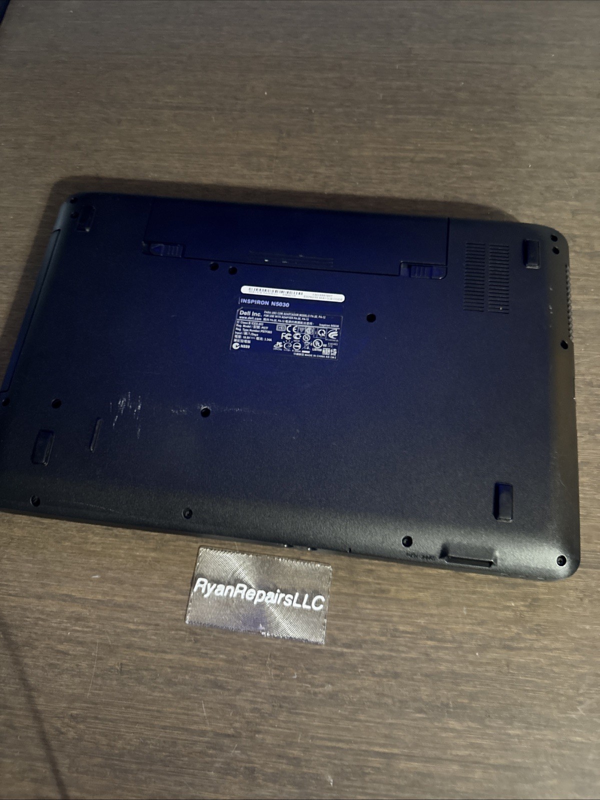 Dell Inspiron N5030 Intel Pentium Dual-Core T4500 2.3GHz 4 GB NO HDD READ
