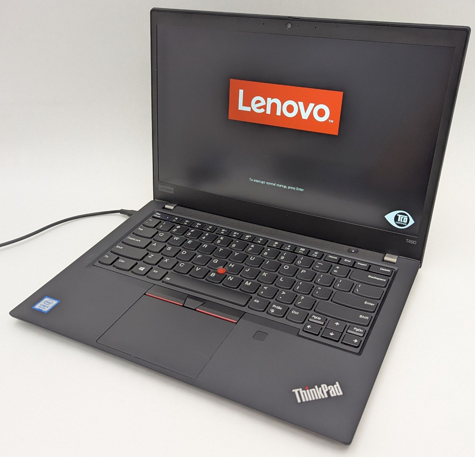 Lenovo ThinkPad T490 14″ Laptop i5-8265U 1.60GHz 8GB RAM 256GB NVMe Windows 11