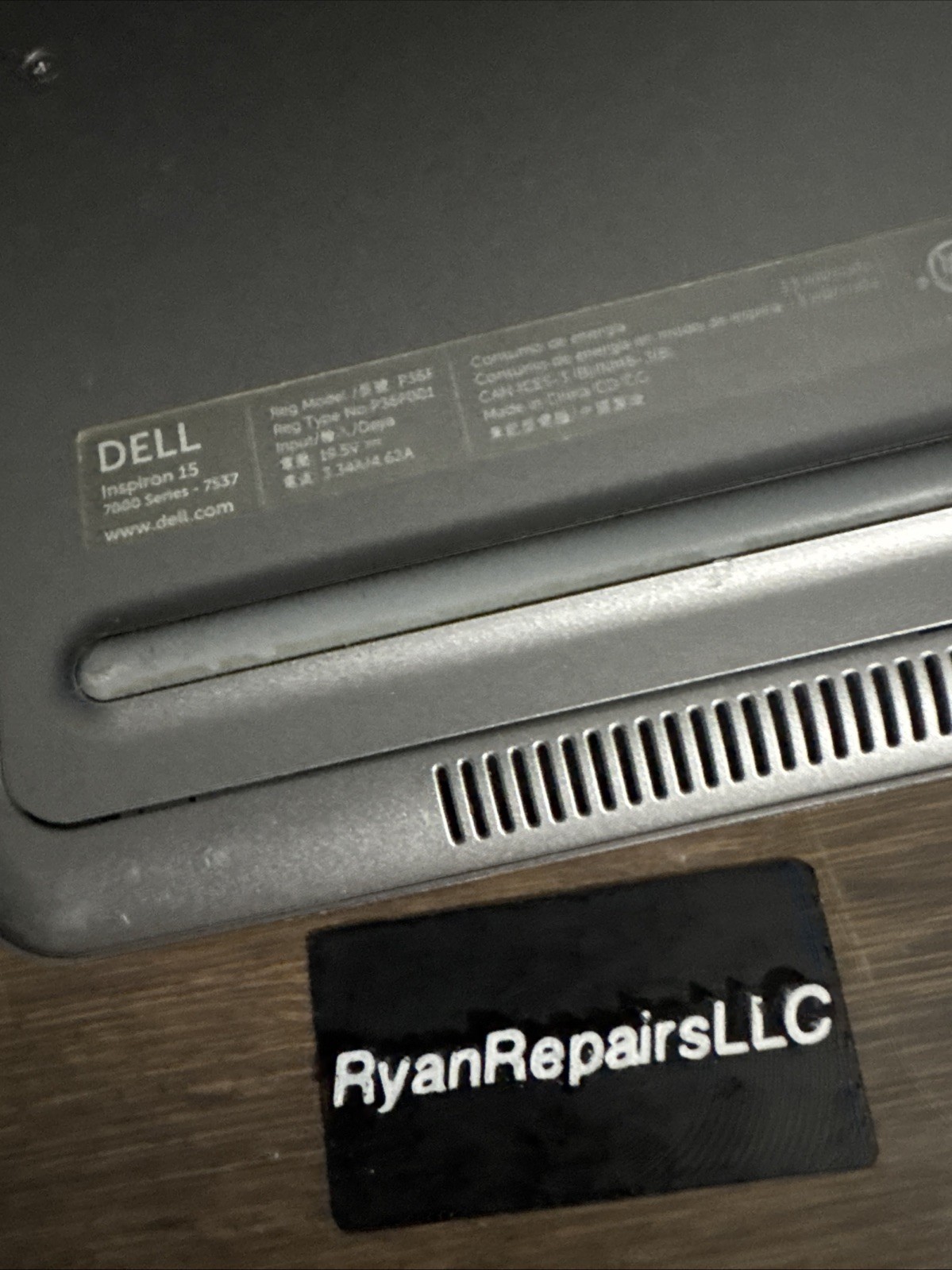 Dell Inspiron 7537 i5-4210U 6GB RAM NO HDD 15.6″ 1368×768 W11P (READ)