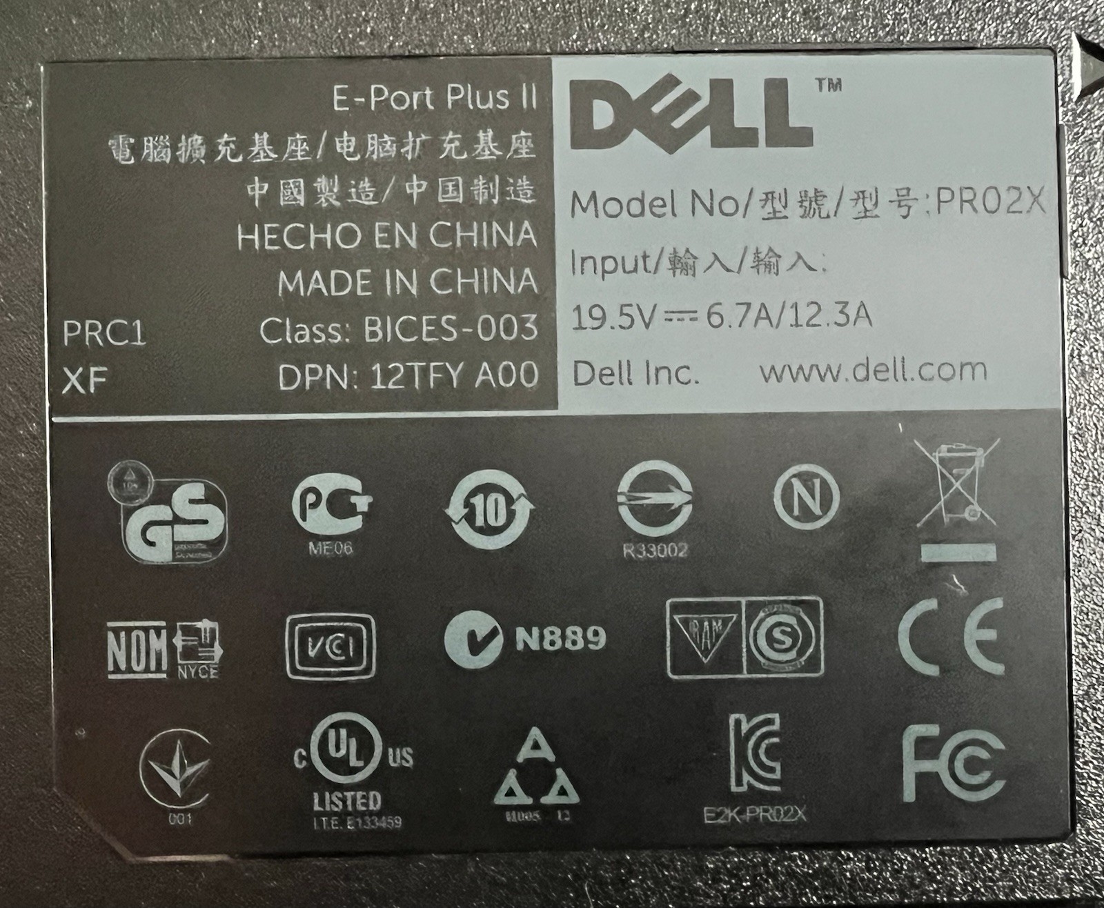 Dell latitude 6520 i5, Dock, Speakers, Mouse, AC Adapter x2, Windows 10 Pro Disk