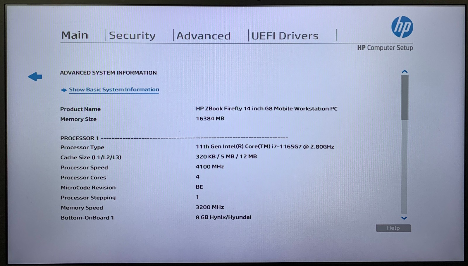 HP Zbook Firefly G8 14″ Laptop i7-1165G7 16GB RAM, No Storage, Remote Managed