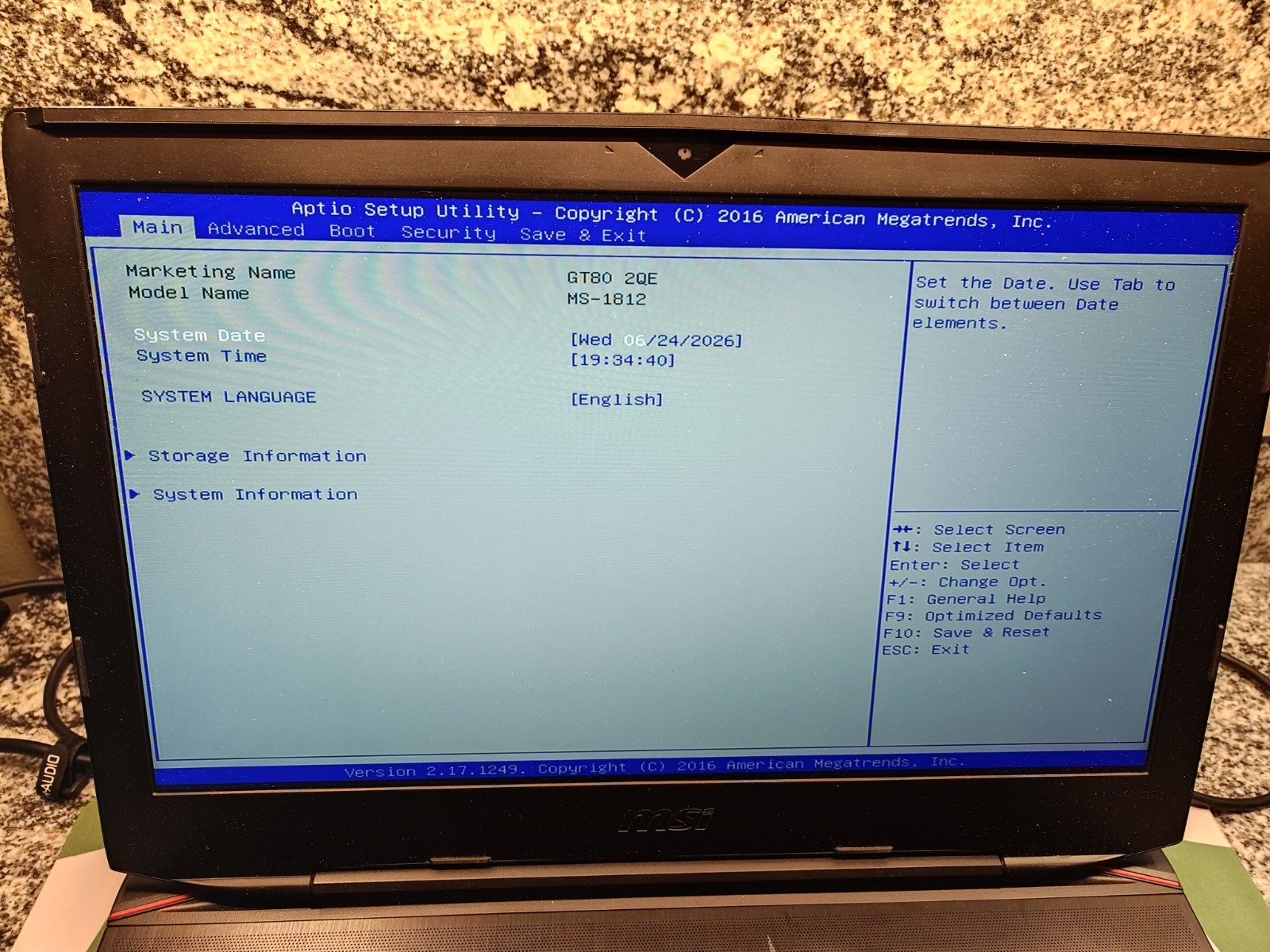 MSI GT80 2QE Titan Gaming Laptop | Dual GTX 980M | Cherry MX Mechanical Keyboard