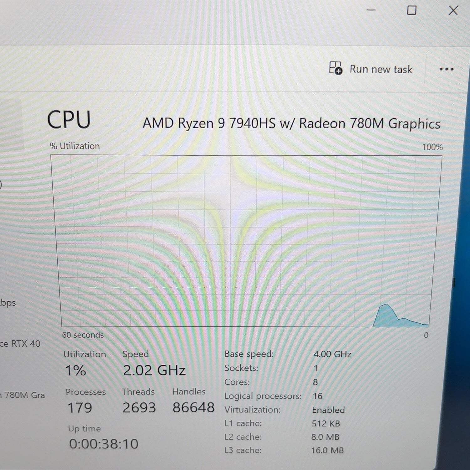 Asus ROG Zephyrus G14 Ryzen 9 7940HS 4.0GHz 16GB RAM 2TB SSD GeForce RTX 4060