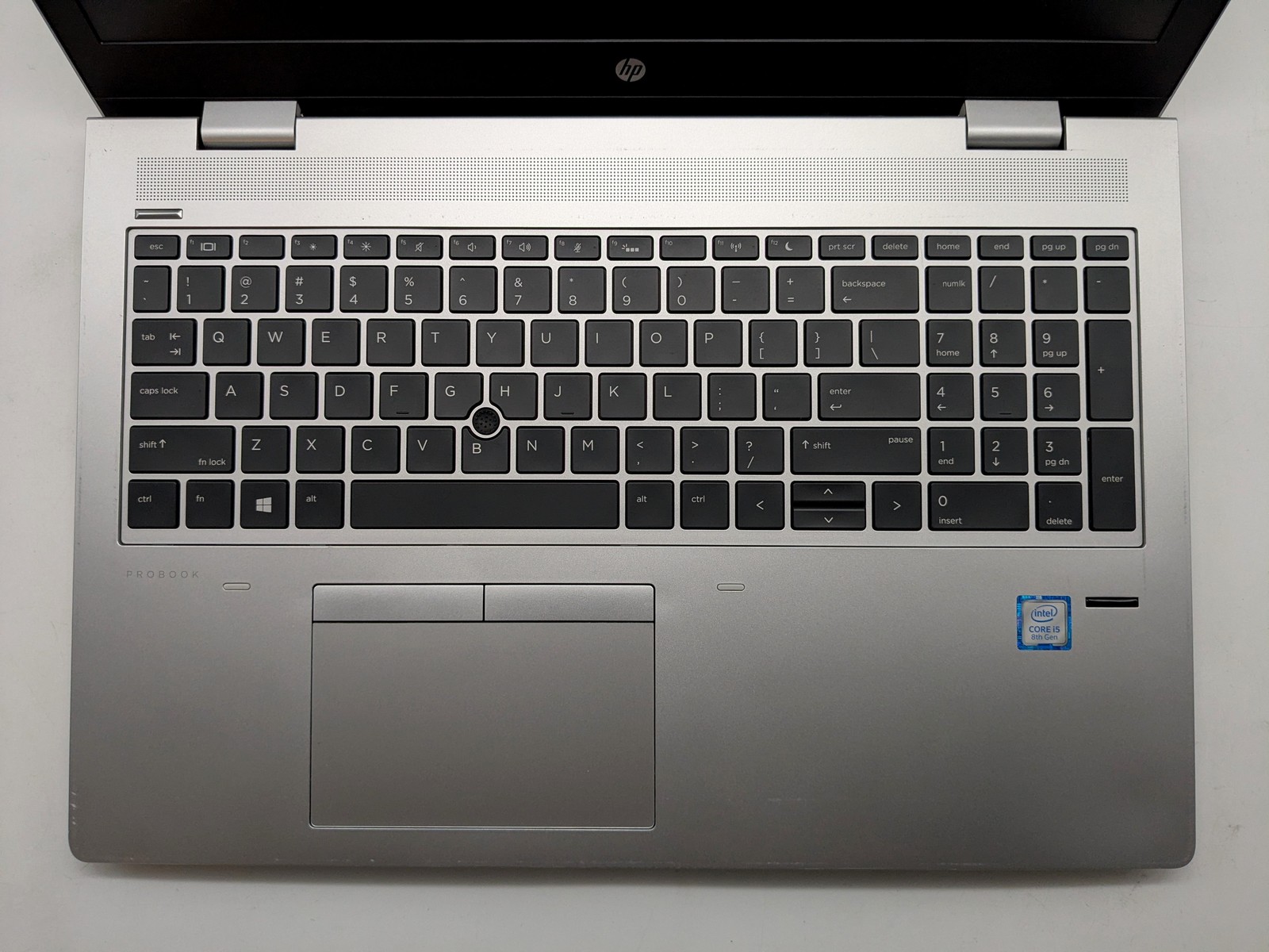HP Probook 650 G4 15″ HD I5-8250U 256GB SSD 16GB W11P Webcam Backlit FPR *READ*
