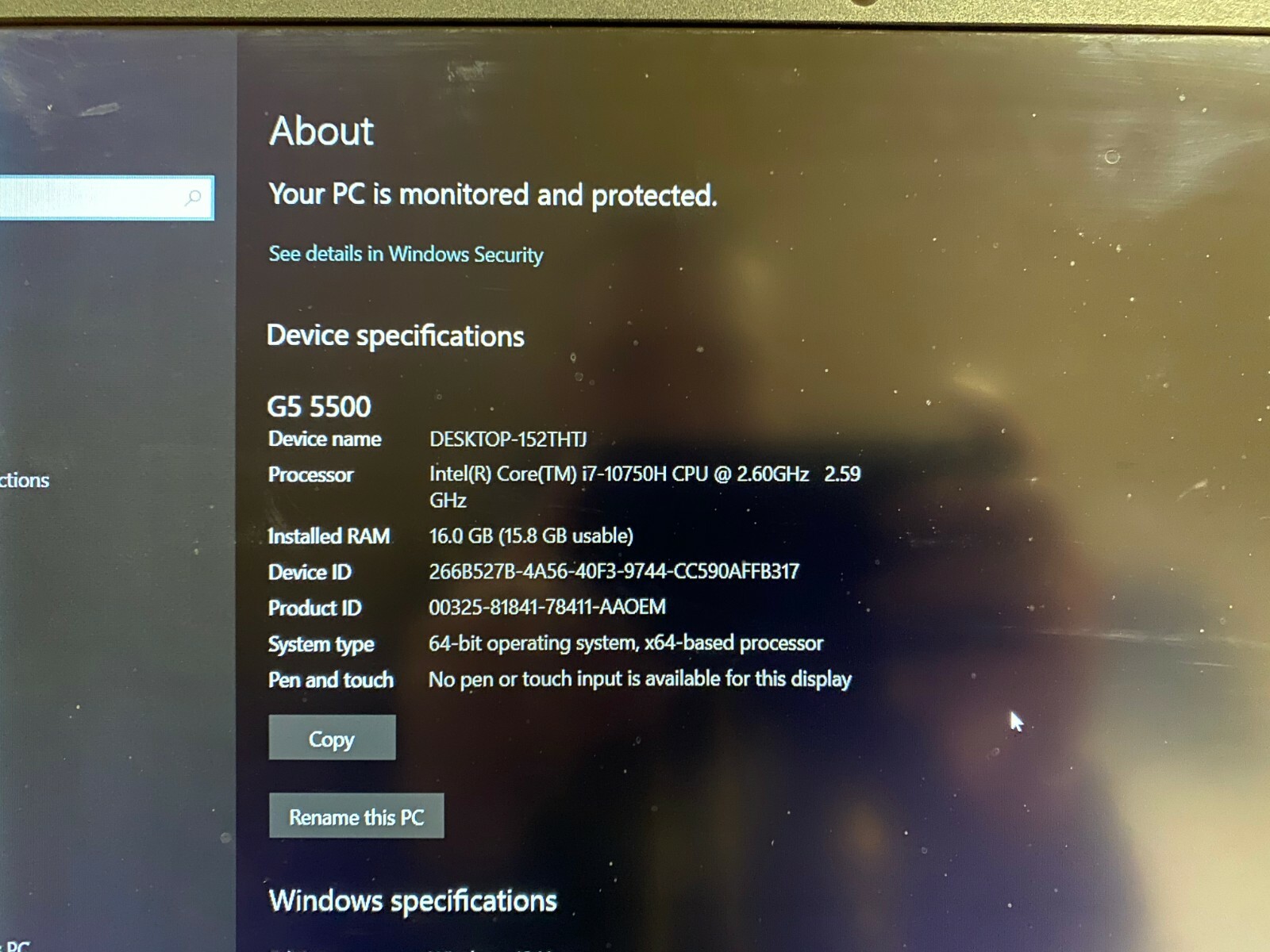 Dell G5 15 5500 i7-10750H 1TB RTX 2070 16GB 15.6″ FHD 144Hz Gaming Laptop (RGB)