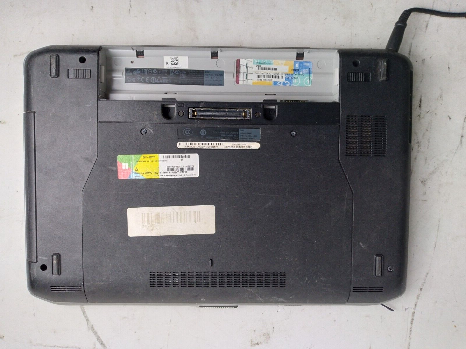 Dell Latitude E5430 w/i3-3120M, 4GB RAM, 320GB HDD, 14″ Laptop for Parts #2251
