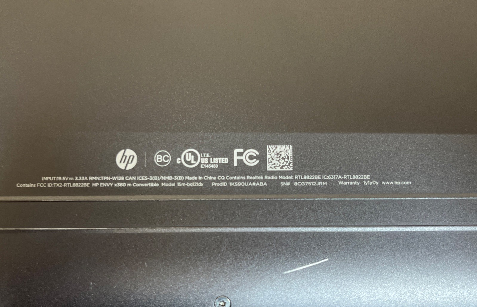 HP Envy x360 m Convertible, AMD Ryzen 5 @2.00GHz, 8GB RAM, 240GB SSD, W11P*READ*
