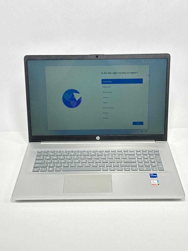 HP 17.3in Touchscreen Laptop i7 32GB RAM 2TB SSD Windows 11 Pro Silver