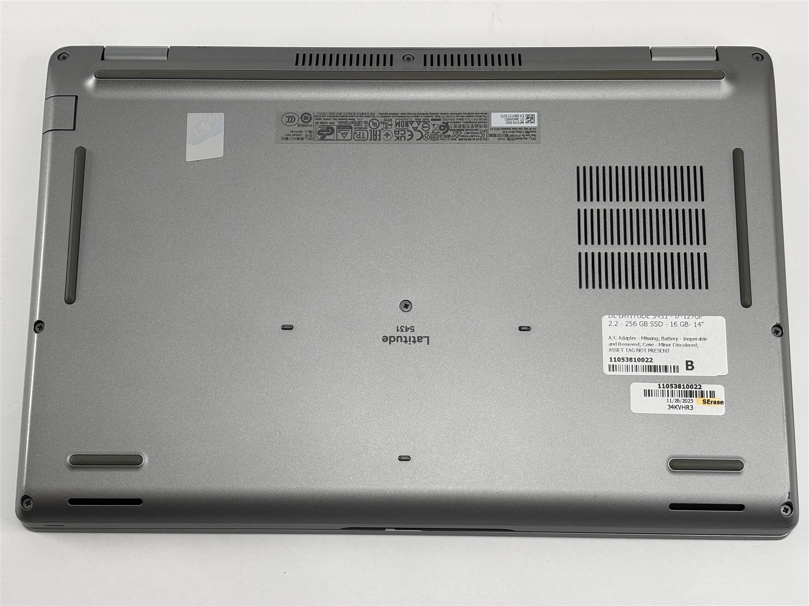 Dell Latitude 5431 14” i7-1270P 16GB 256GB SSD USB-C HDMI