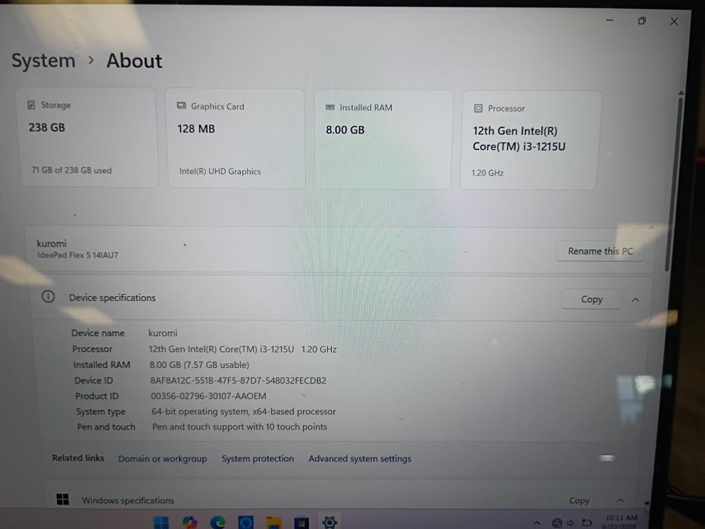 LENOVO IDEAPAD FLEX 5 14IAU7 (P04024734)