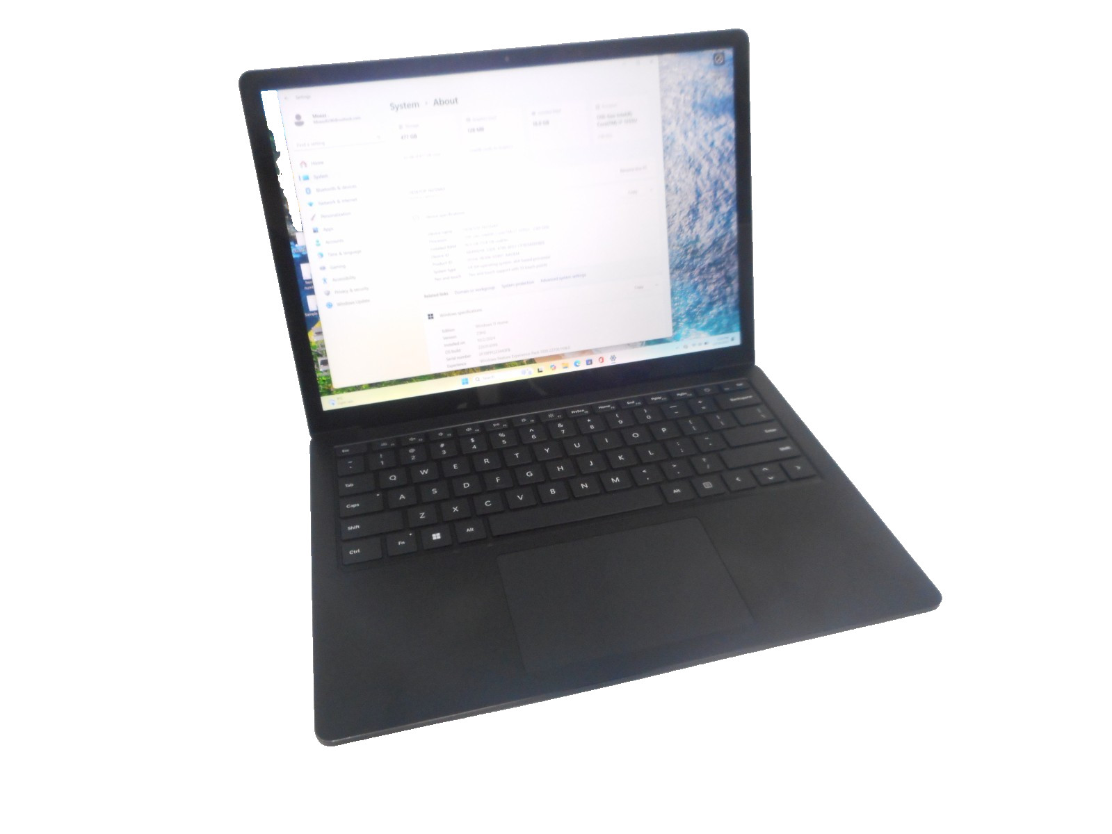 Microsoft Surface Laptop 5 1951 i7-1255U 8GB RAM 256GB SSD Open Box read
