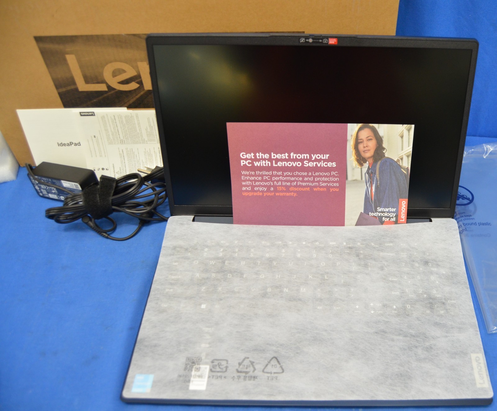 Lenovo IdeaPad 1 , 15.6″ HD Intel N6000 1.1GHz Upgraded RAM to 12GB, 128GB SSD